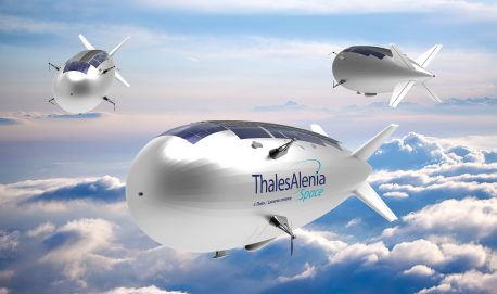 Illustration du Stratobus ©Thales Alenia Space