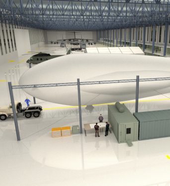 Vue projet intérieur hall Mercure en situation. © tous droits réservés - Pôle aéronautique